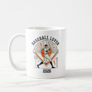 Caneca De Café Basebol Global Personalizado 2026