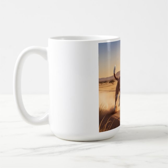 Caneca De Café Basenji Elegant Coffee Mug (Esquerda)