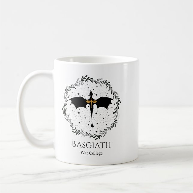 Caneca De Café Basgiath College Mug, Quarto Livro da Ala (Esquerda)