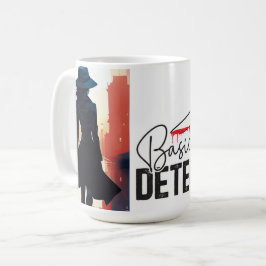 Caneca De Café Basicamente detetive