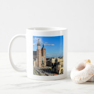 Caneca De Café Basílica da Rua da Basílica de Cracóvia Maria