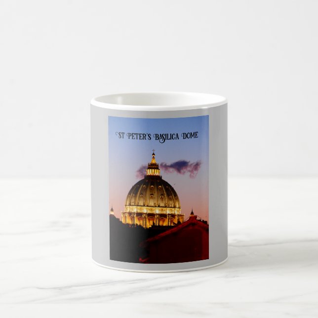 Caneca De Café Basilica Dome de rua Peter, Cidade Vaticano (Centro)