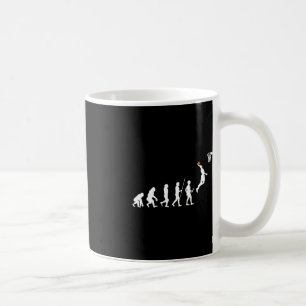 Caneca De Café Basquete de Evolução Humana