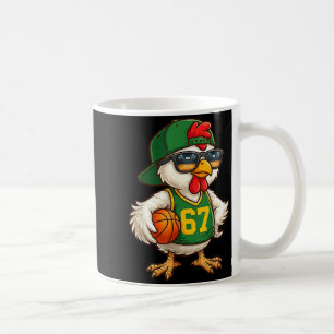Caneca De Café Basquete de Frango 67 Gíria Gen Alpha Srts Homens 