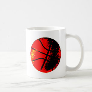 Caneca De Café Basquete de pop