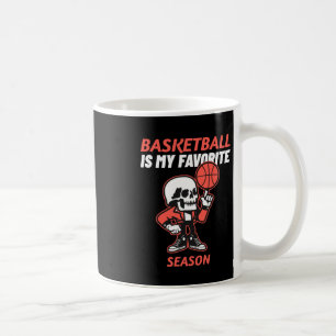 Caneca De Café Basquete É Meu Skelet De Basquete Favorito