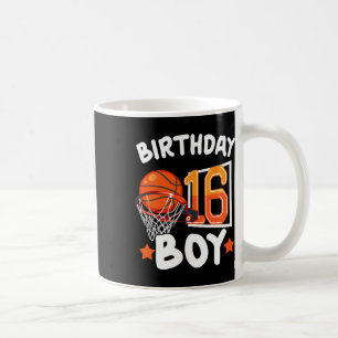 Caneca De Café Basquete Im 16 Anos 16º Aniversário