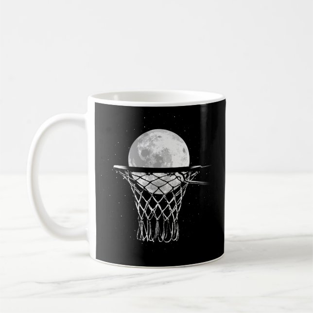 Caneca De Café Basquete Lua (Esquerda)