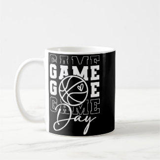Caneca De Café Basquete no Dia de Jogo