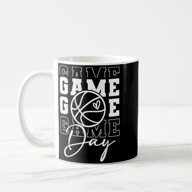 Caneca De Café Basquete no Dia de Jogo (Esquerda)