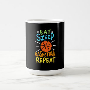 Caneca De Café Basquete - Repetição de Basquete no Sono