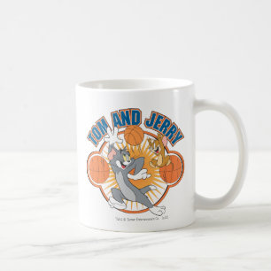 Caneca De Café Basquetebol 4 de Tom e de Jerry
