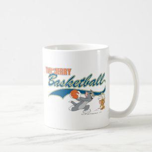 Caneca De Café Basquetebol 5 de Tom e de Jerry
