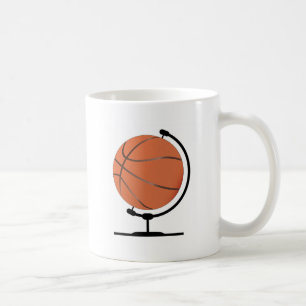 Caneca De Café Basquetebol montado no giro de giro