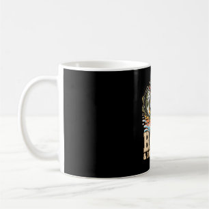 Caneca De Café Bass & máscaras de decisões ruins de guaxinim