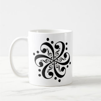 Caneca De Café Bass_Clef_Flower_Tattoo_by_ChuckDraws, Bass_Cle…