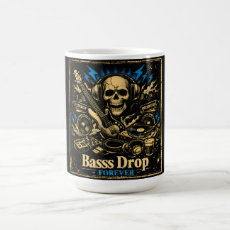 Caneca De Café Bass Drop – Poder da Música de Baixa Frequência