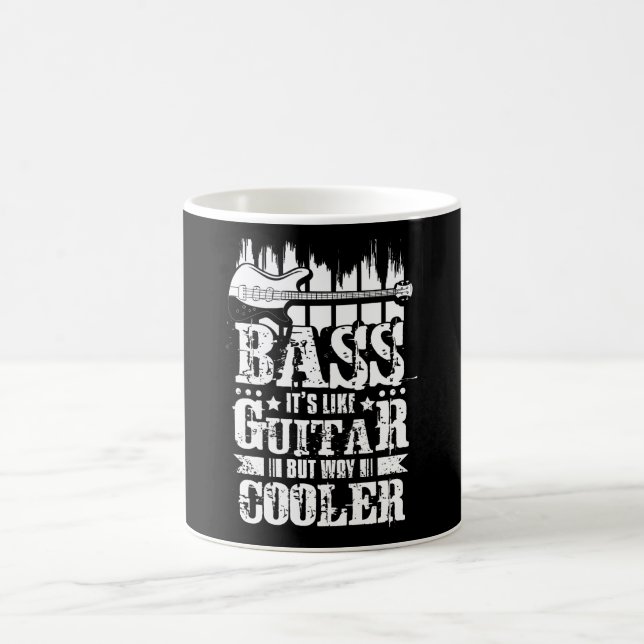 Caneca De Café Bass É Como Violão Mas Muito Mais Frio (Centro)