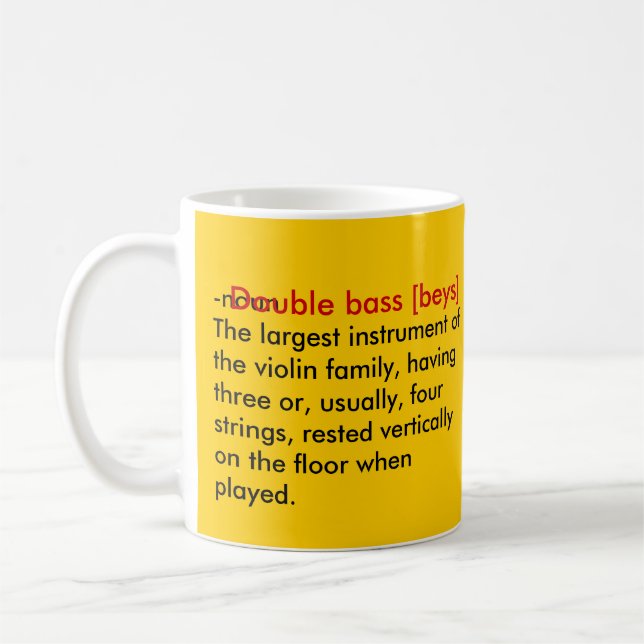 Caneca De Café basslove (Esquerda)