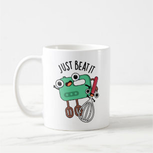 Caneca De Café Basta Batê-Lo Engraçado Fazendo Um Pun