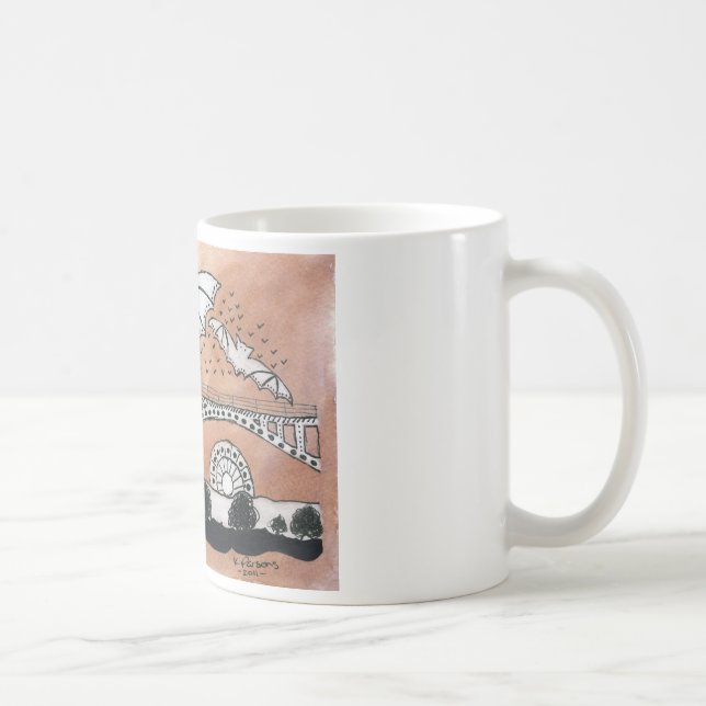 Caneca De Café Bastões da avenida do congresso (Direita)