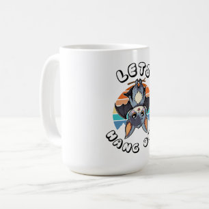 Caneca De Café Bat Bonito Travando e Retrospectivo Sunset   Vamos