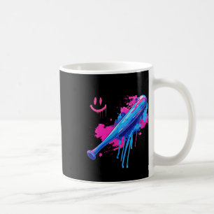 Caneca De Café Bat De Baseball Com Gotas De Sprinkles Para Homens