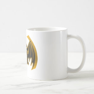Caneca De Café Bat Dourado O MUSEUM Zazzle Dons