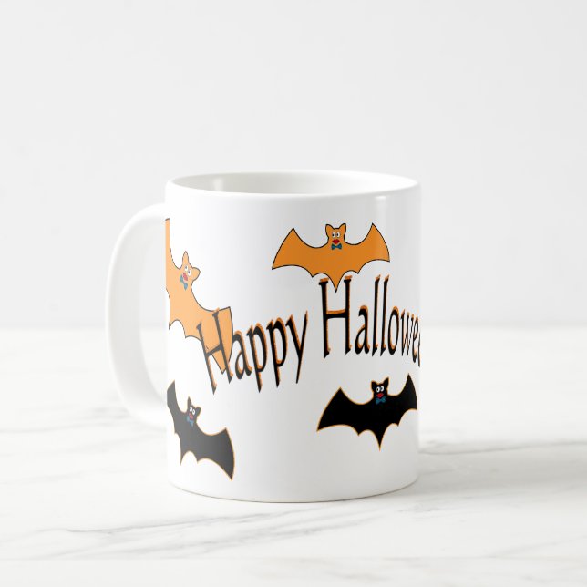 Caneca De Café Bat Mug (Frente Esquerda)