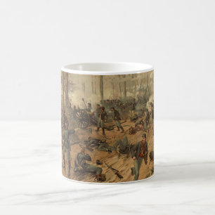 Caneca De Café Batalha de guerra civil de Shiloh por Thur de