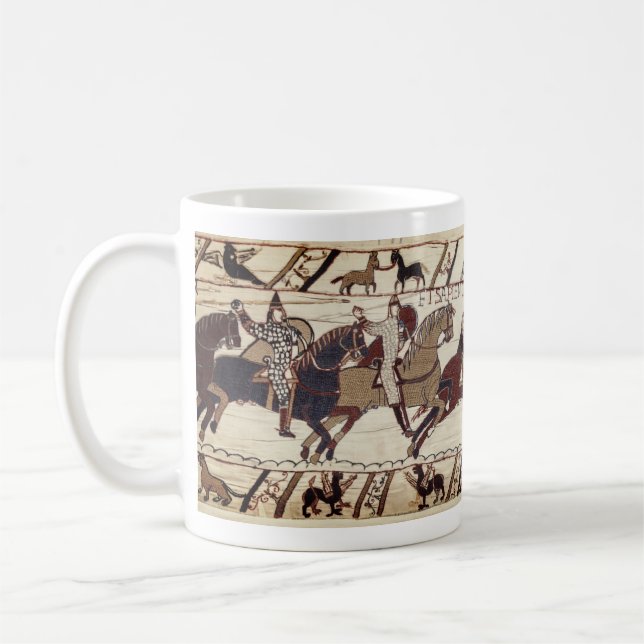 Caneca De Café Batalha de Hastings - Cavaleiros Norman (Esquerda)