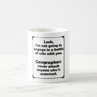 Caneca De Café Batalha do geógrafo das sagacidades