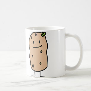 Caneca De Café Batata de sorriso bonito feliz