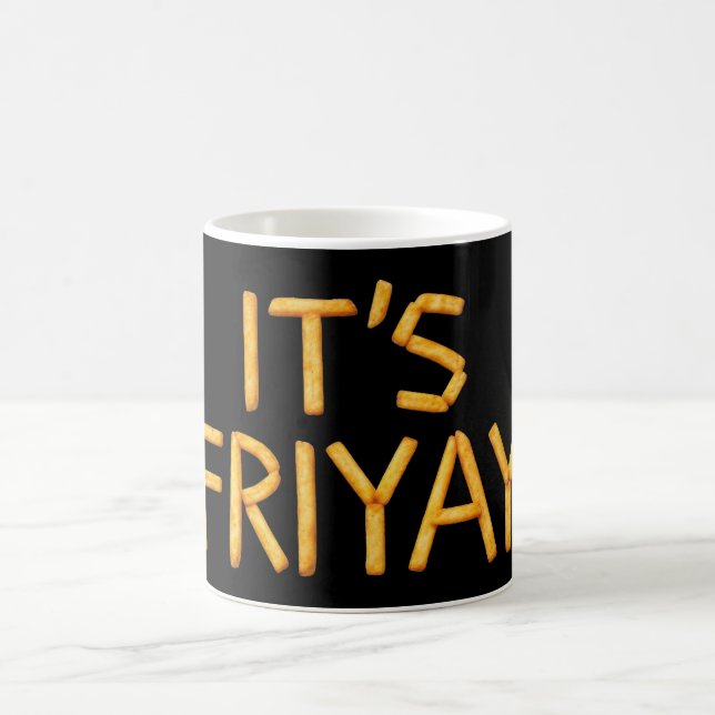 Caneca De Café Batata Frita de Sexta-feira (Centro)