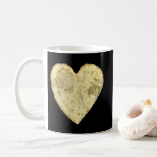 Caneca De Café Batata Frita em Forma de Coração