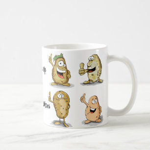Caneca De Café Batatas Engraçadas