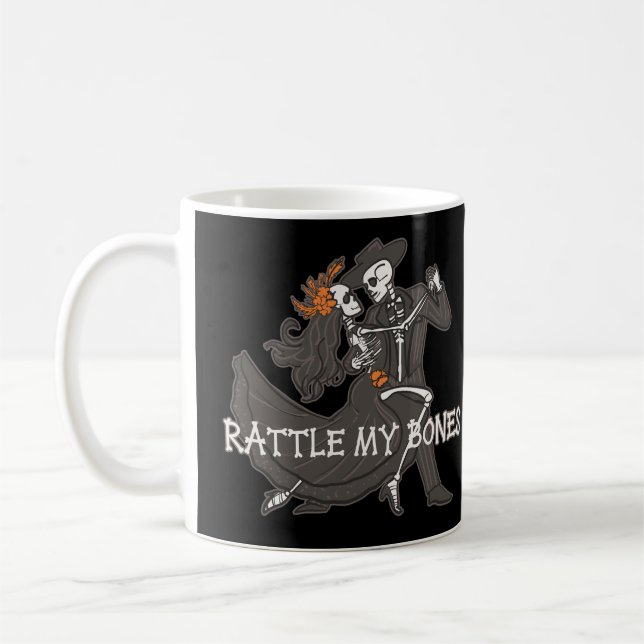 Caneca De Café Bater Meus Ossos (Esquerda)