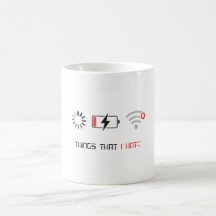 Bateria Baixa Sem WiFi Design de Humor Técnico Car
