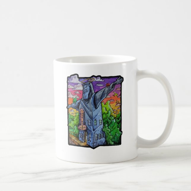 Caneca De Café Bathhouse Jebus (Direita)