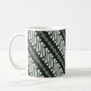 Caneca De Café Batik Parang Yogyakarta, em vários padrões moder