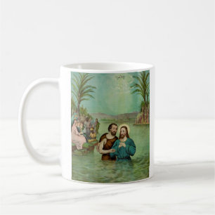 Caneca De Café Batismo de Jesus Cristo
