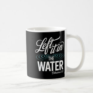 Caneca De Café Batismo nas Águas Feito Novo em Cristo Fé Cristã B