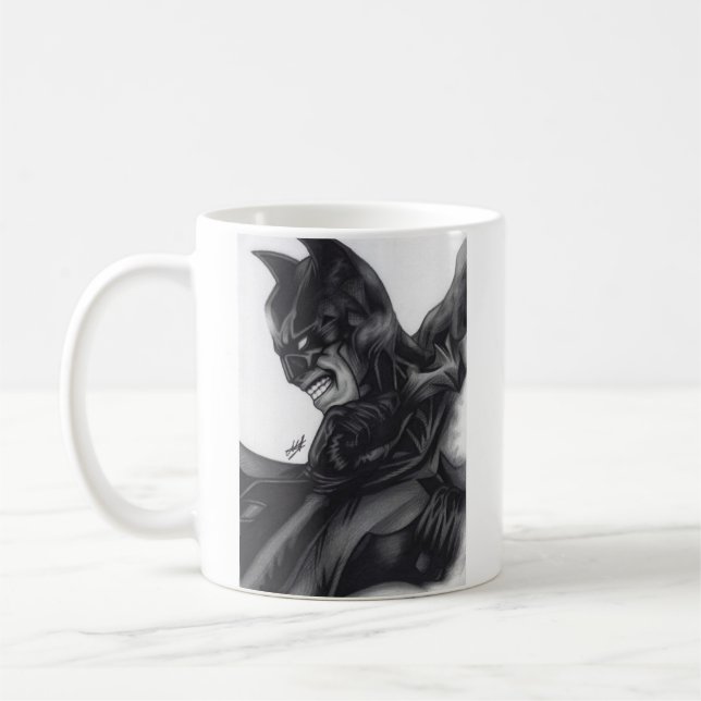 Caneca De Café Batman ~ Bruce Wayne (Esquerda)