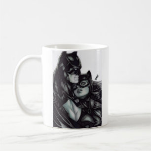 Caneca De Café Batman & Catwoman ~ Bruce Wayne & Selina Kyle