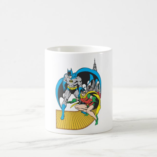 Caneca De Café Batman e Robin Escape (Centro)