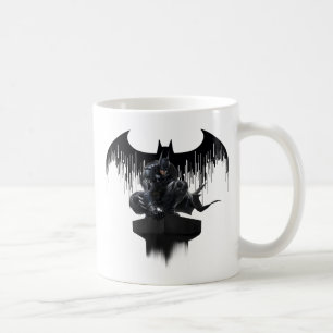 Caneca De Café Batman Perch num Pilar