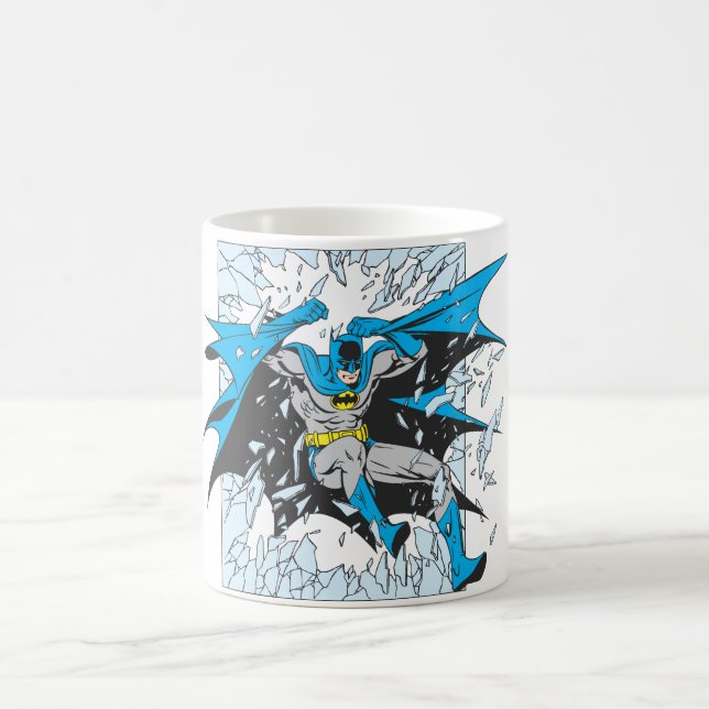 Caneca De Café Batman Queima Através De Vidro (Centro)