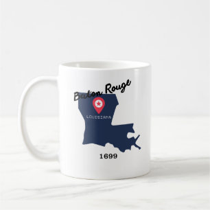 Caneca de café Baton Rouge 