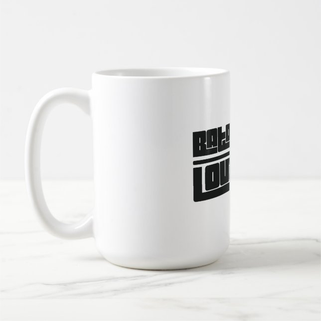 Caneca De Café Baton Rouge - Luisiana (Esquerda)