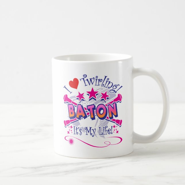 Caneca De Café Baton Twirlers (Direita)
